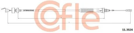 LINKA SPRZEGLA COF 11.3924 COFLE 92113924