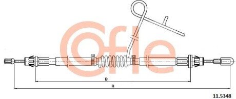 Linka ham.r. TRANSIT 12- t,P COFLE 92115348