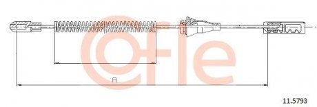 LINKA - HAMULEC RECZNY COF 11.5793 COFLE 92115793