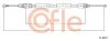 Трос ручника Renault Trafic/Opel Vivaro 01- (1498mm) COFLE 92116807 (фото 1)