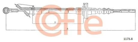 LINKA SPRZEGLA COF 1172.1 COFLE 9211721