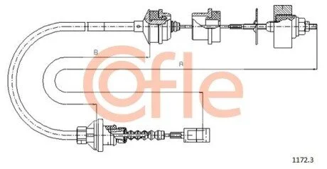 LINKA SPRZEGLA COF 1172.3 COFLE 9211723