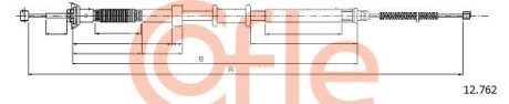 Linka ham.r. PANDA 1.3MJET /P 06- 1430/1182 COFLE 92120762