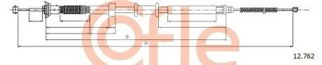 Linka ham.r. PANDA 1.3MJET /P 06- 1430/1182 COFLE 92120762