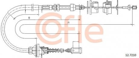 LINKA SPRZEGLA COF 12.7210 COFLE 92127210 (фото 1)