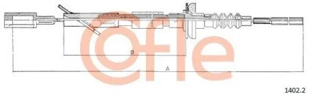 Linka sprz. CQ 900/SEICENTO COFLE 9214022