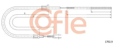 LINKA SPRZEGLA COF 1702.9 COFLE 9217029