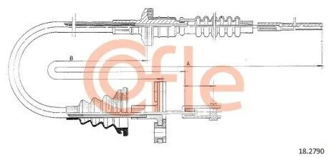LINKA SPRZEGLA COF 18.2790 COFLE 92182790
