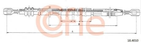 LINKA SPRZEGLA COF 18.4010 COFLE 92184010 (фото 1)