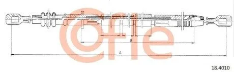 LINKA SPRZEGLA COF 18.4010 COFLE 92184010 (фото 1)