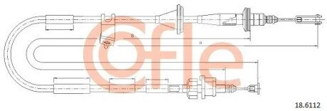 LINKA SPRZEGLA COF 18.6112 COFLE 92186112