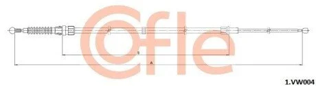Linka ham.r. VW POLO 09- DISCO- COFLE 921VK004