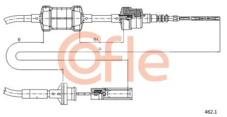 LINKA SPRZEGLA COF 462.1 COFLE 924621