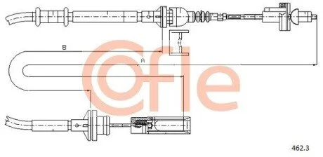LINKA SPRZEGLA COF 462.3 COFLE 924623 (фото 1)