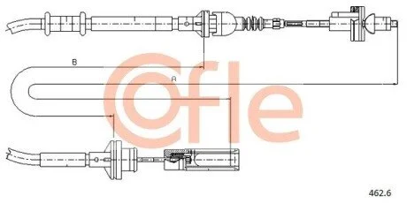 LINKA SPRZEGLA COF 462.6 COFLE 924626 (фото 1)