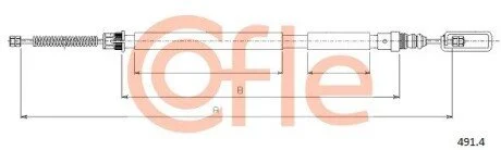 LINKA - HAMULEC RECZNY COF 491.4 COFLE 924914