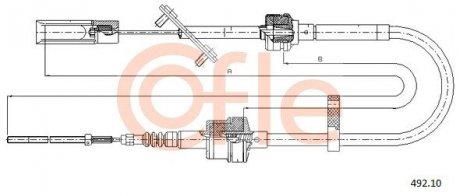 LINKA SPRZEGLA COF 492.10 COFLE 9249210