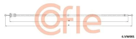Linka maski VW COF FUNE GOLF IV-BORA COFLE 926VK001