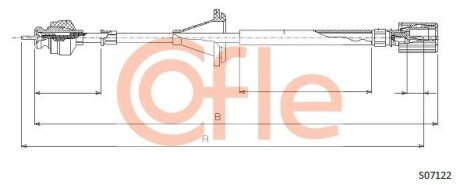 Linka licz. DUCATO 91-93 COFLE 92S07122