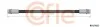 Шланг гальмівний зад.254mm Citroen C8/ Dispatch/ Evasion/ Jumpy/ Synergie Fiat Scudo/ Ulysse Lancia Phedra/ Z(Zeta) Peugeot 806/ 807/ Expert 94- COFLE BH.FI022 (фото 1)