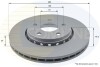- Диск гальмівний вентильований з покриттям COMLINE ADC1593V (фото 1)
