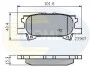 - Гальмівні колодки до дисків COMLINE CBP01279 (фото 1)