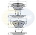 Гальмівні колодки, дискове гальмо (набір) COMLINE CBP02033 (фото 1)