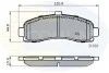 CBP0508 Comline - Гальмівні колодки до дисків