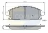 - Гальмівні колодки до дисків COMLINE CBP0591 (фото 1)