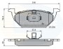 Гальмівні колодки, дискове гальмо (набір) COMLINE CBP0737 (фото 1)