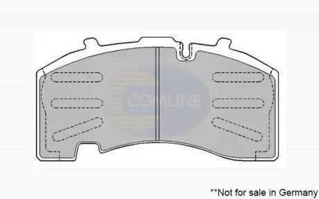 - Гальмівні колодки до дисків COMLINE CBP9062K