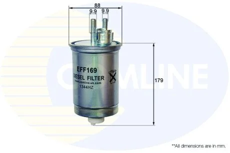 - Фільтр палива (аналогWF8326/KL483) COMLINE EFF169
