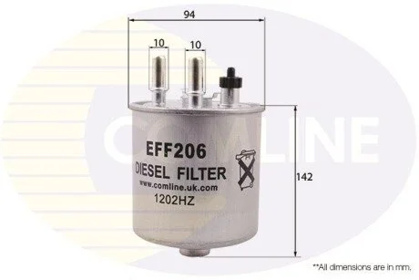 Фільтр палива COMLINE EFF206