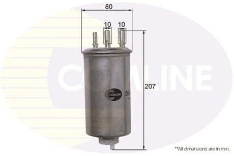 Фото фільтр палива COMLINE EFF244 Фільтр палива COMLINE EFF244