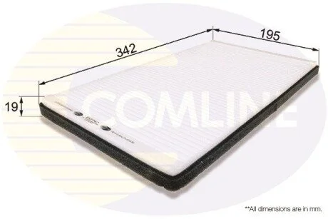 Фільтр салону COMLINE EKF142