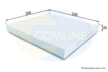 - Фільтр салону (аналогWP9368/LAK411) COMLINE EKF172