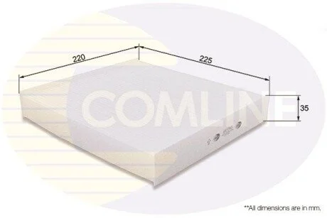 - Фільтр салону (аналогWP9142) COMLINE EKF193