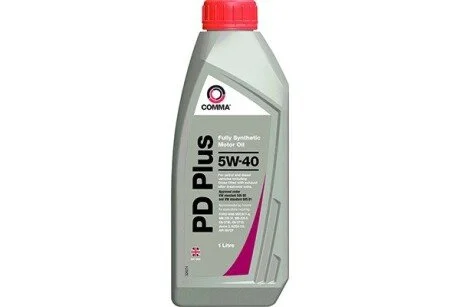 Моторное масло PD Plus 5W-40 синтетическое 1 л COMMA DPD1L