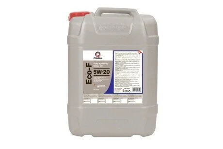 Фото 1 - моторна олія Eco-F 5W-20 синтетична 20 л COMMA ECF20L Моторна олія Eco-F 5W-20 синтетична 20 л COMMA ECF20L (фото 1)