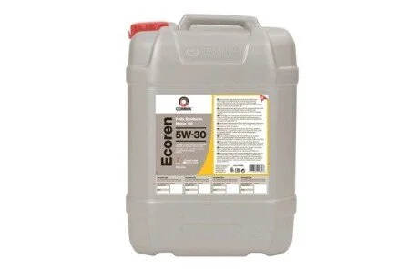 Моторна олія Ecoren 5W-30 синтетична 20 л COMMA ECR20L (фото 1)