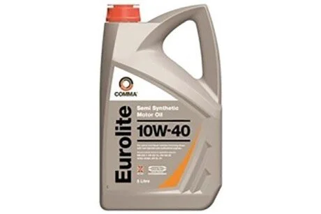 Моторное масло Eurolite 10W-40 полусинтетическое 5 л COMMA EUL5L