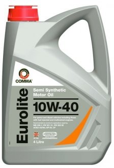 Масло для двигателя COMMA EUROLITE 10W40 4L