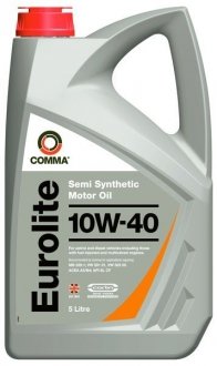 Масло для двигателя COMMA EUROLITE 10W40 5L (фото 1)