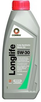 Масло для двигателя COMMA LONG LIFE 5W30 1L
