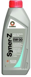 Масло для двигателя COMMA SYNER-Z 5W30 1L
