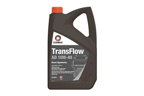 Мастило моторне 10W40 TransFlow AD 5L (ACEA: A3/B4/E7 API: CI-4/SL) COMMA TFAD5L