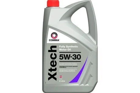 Моторное масло Xtech 5W-30 синтетическое 5 л COMMA XTC5L