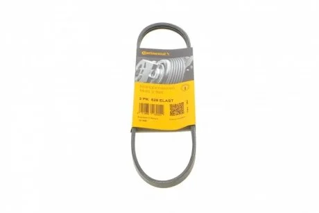 Пас поліклиновий Volvo S60/S80/V60/V70/XC60/XC70 2 Contitech 3PK628 ELAST