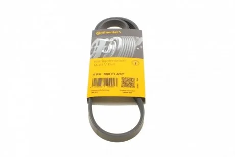 Ремінь поліклиновий Ford Focus III USA 2,0i 2,3i Ecoboost 13>18 (4PK860 ELAST) Contitech 4PK860ELAST