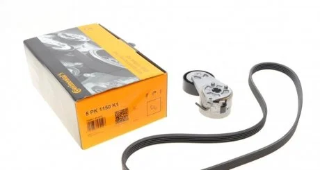 Комплект ременя генератора CONTINENTAL Contitech 5PK1150K1